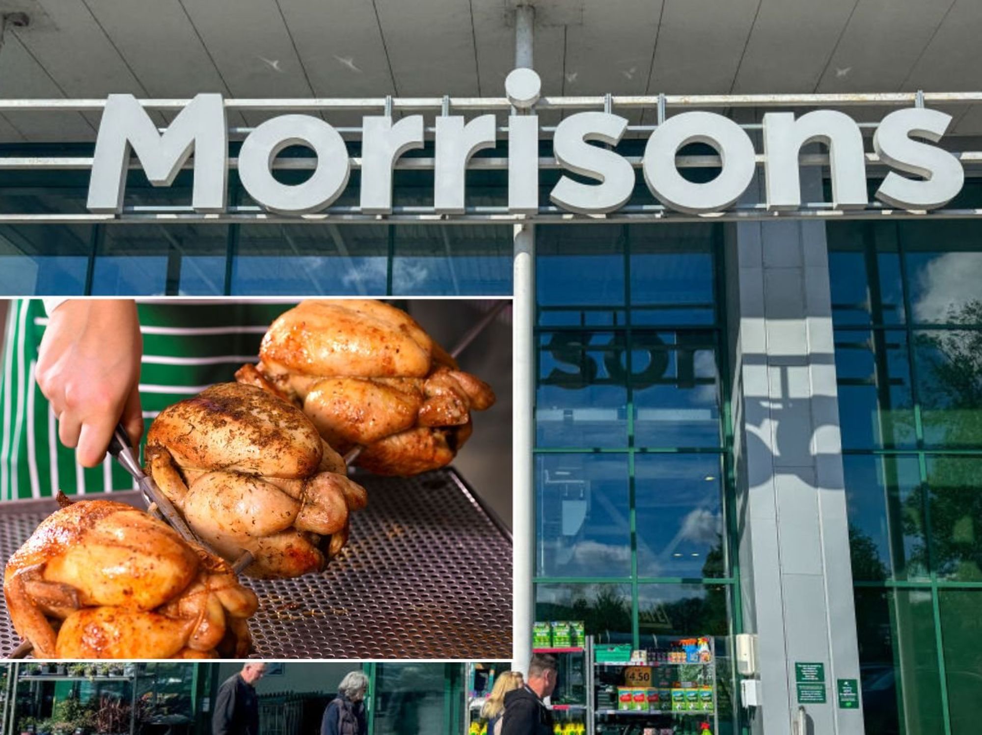 Morrisons and rotisserie chicken