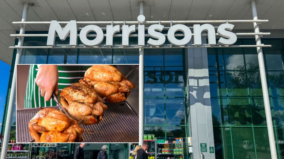 Morrisons and rotisserie chicken