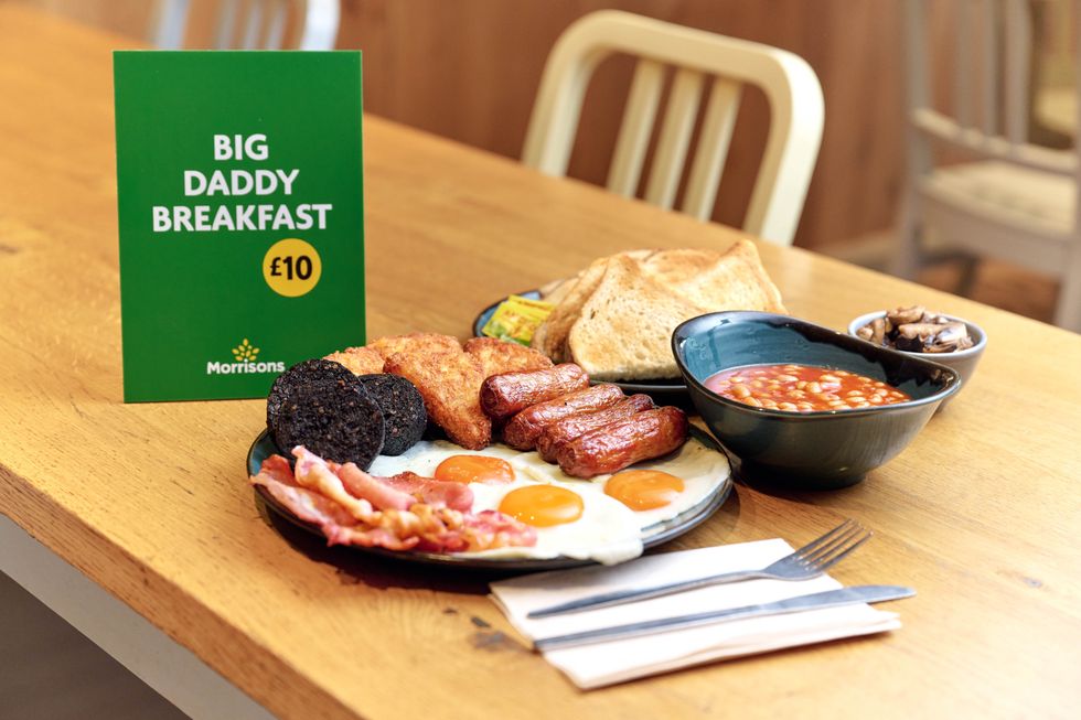 Morrisons Caf\u00e9 Big Daddy Breakfast