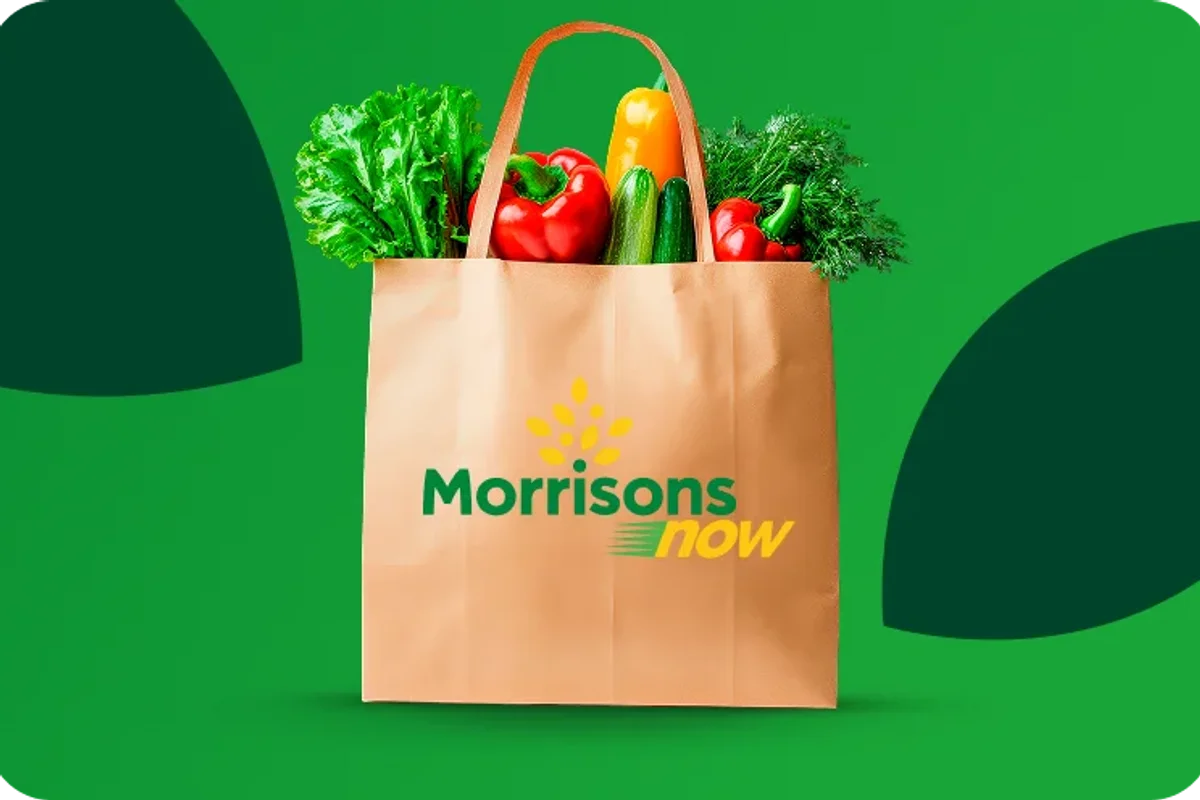 Morrisons Now grocery bag