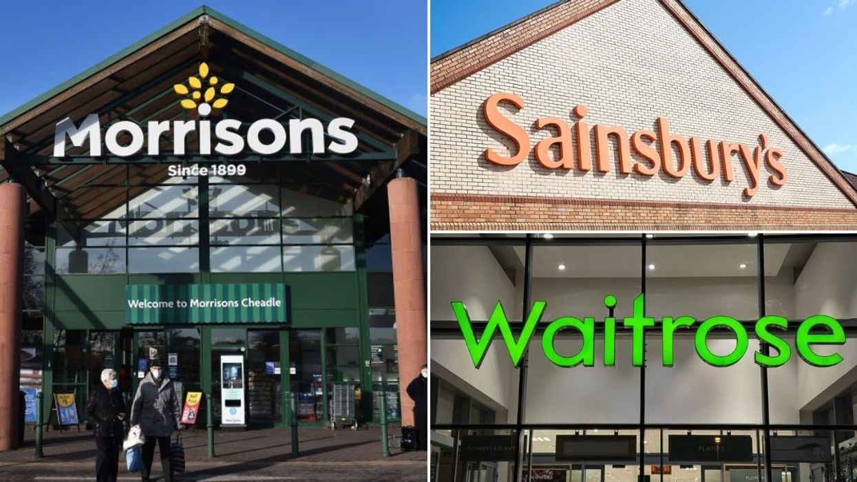 Morrisons/Sainsbury's/Waitrose