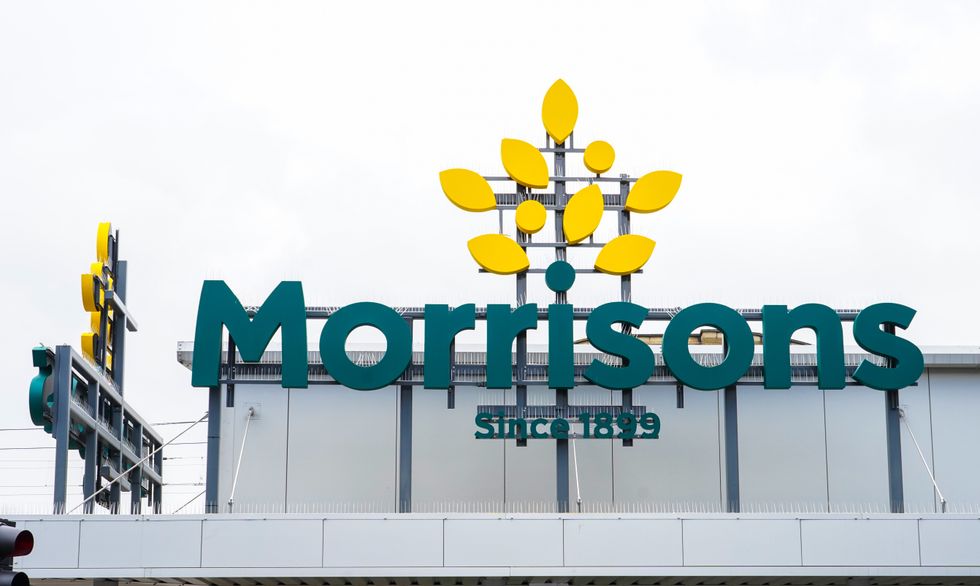 Morrisons sign on store