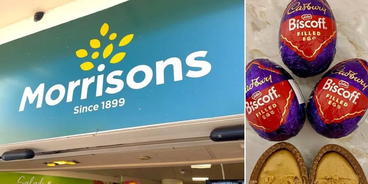 Mixed reviews from shoppers after Cadbury egg is spotted in Morrisons before Christmas Mixed reviews from shoppers after Cadbury egg is spotted in Morrisons before Christmas