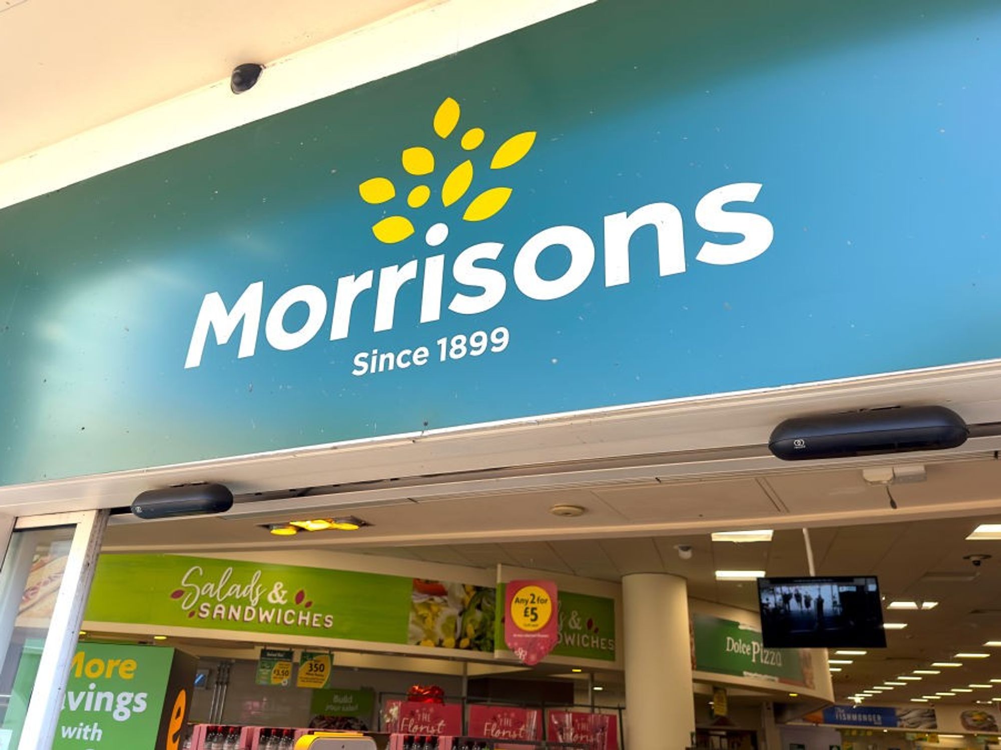 Morrisons store sign