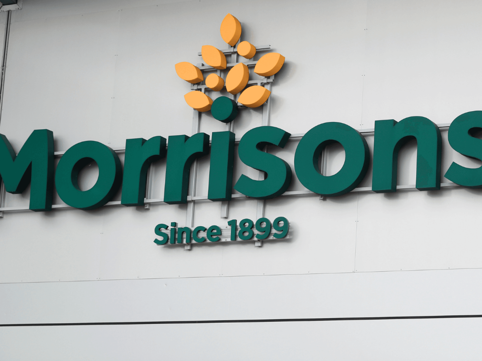 Morrisons store sign