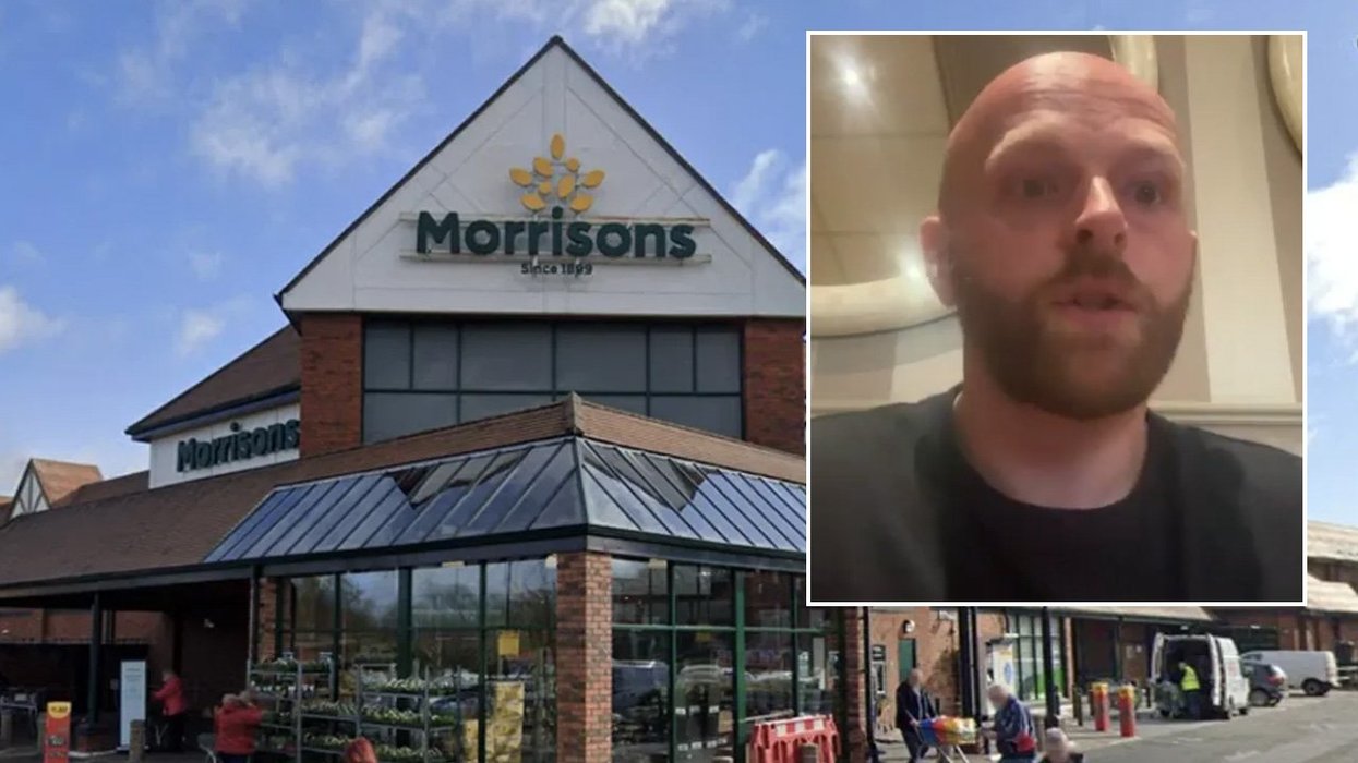 Morrisons storefront, Sean Egan