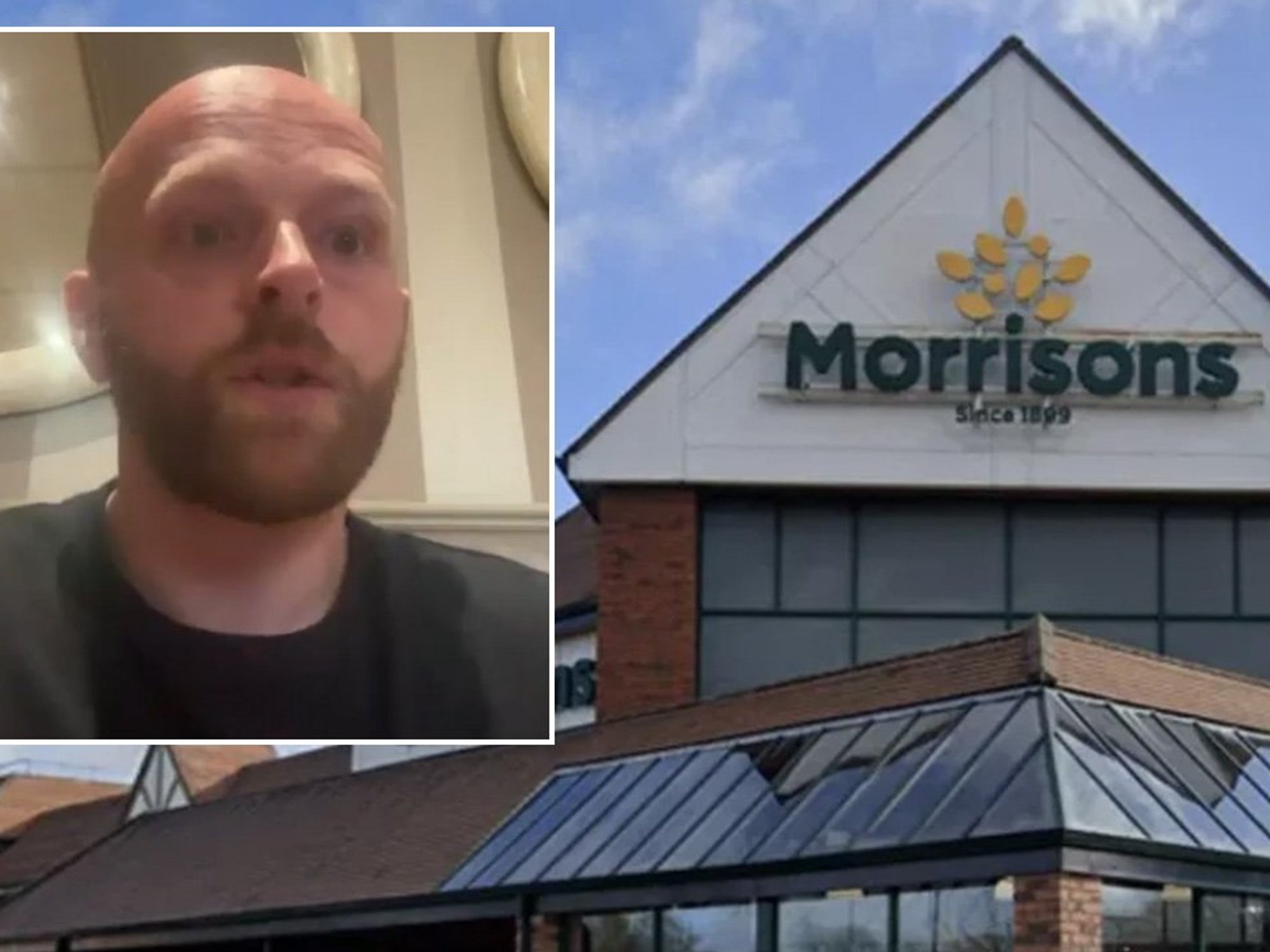 Morrisons storefront, Sean Egan