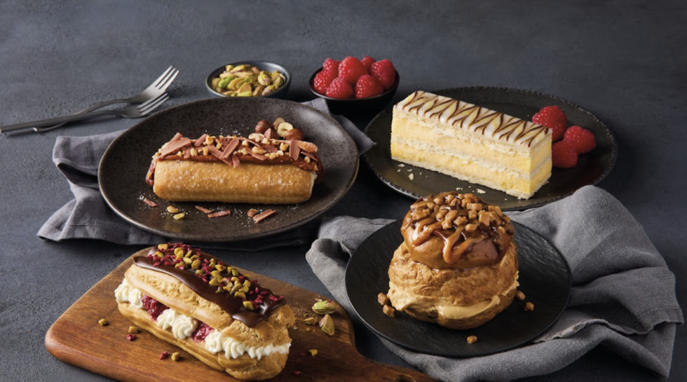 Morrisons summer patisserie collection