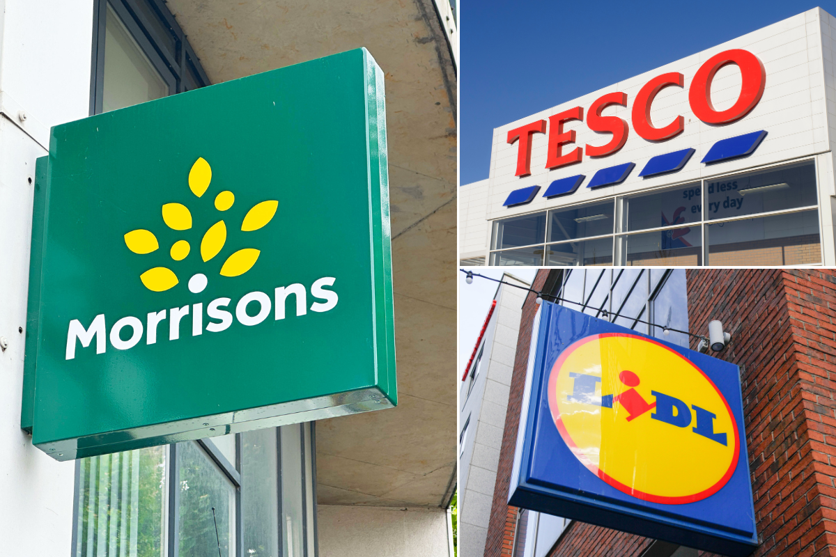 Morrisons; Tesco; Lidl