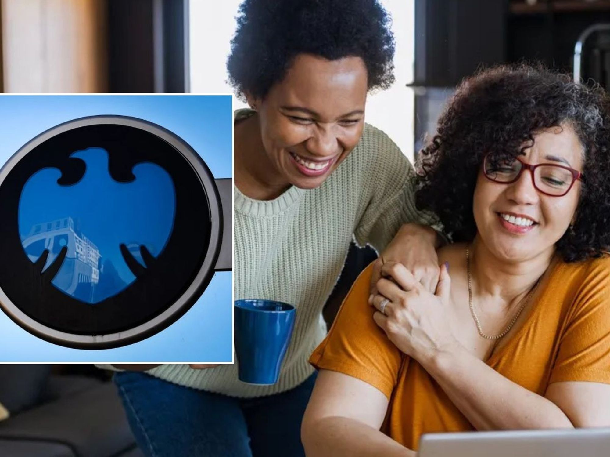 Mortgage holders and Barclays sign