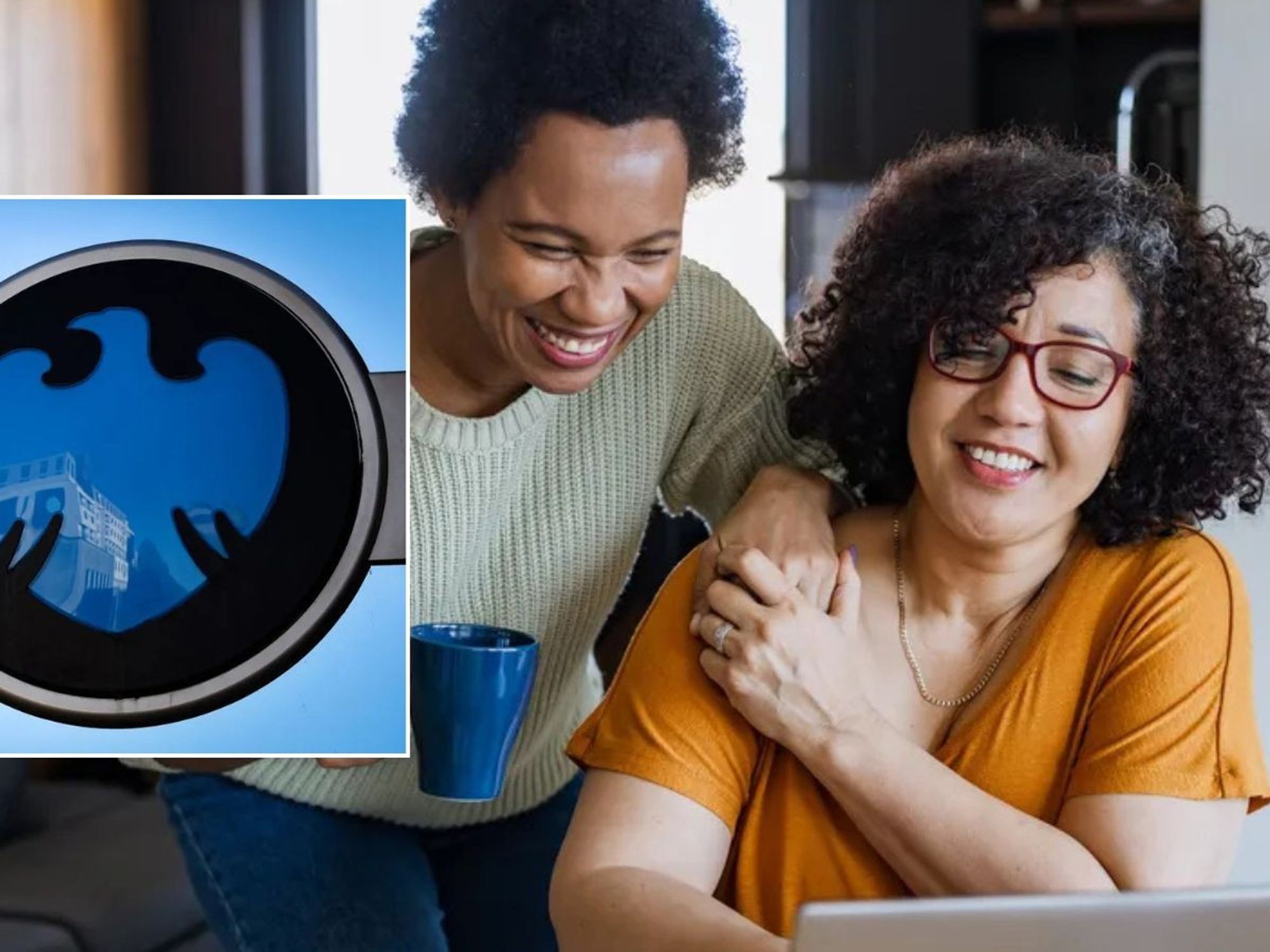 Mortgage holders and Barclays sign