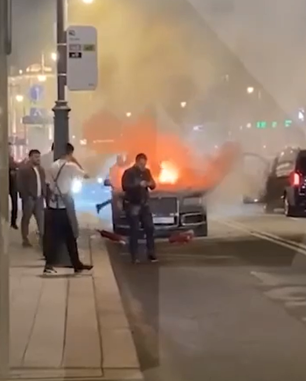 Moscow fire