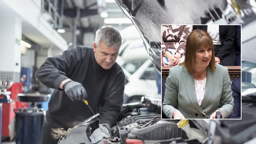 MOT fix and Rachel Reeves