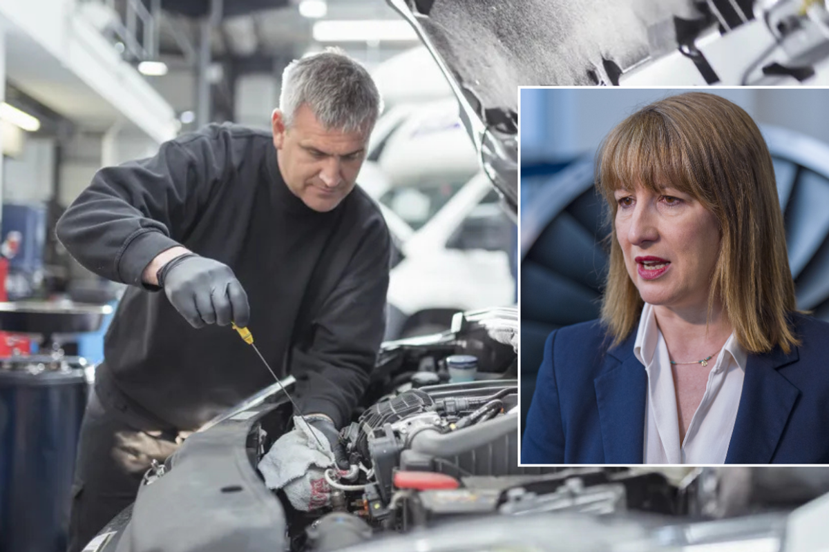 MOT tests and Rachel Reeves