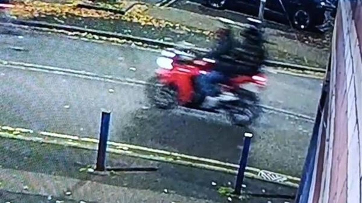 Motorbike attackers in Staffordshire