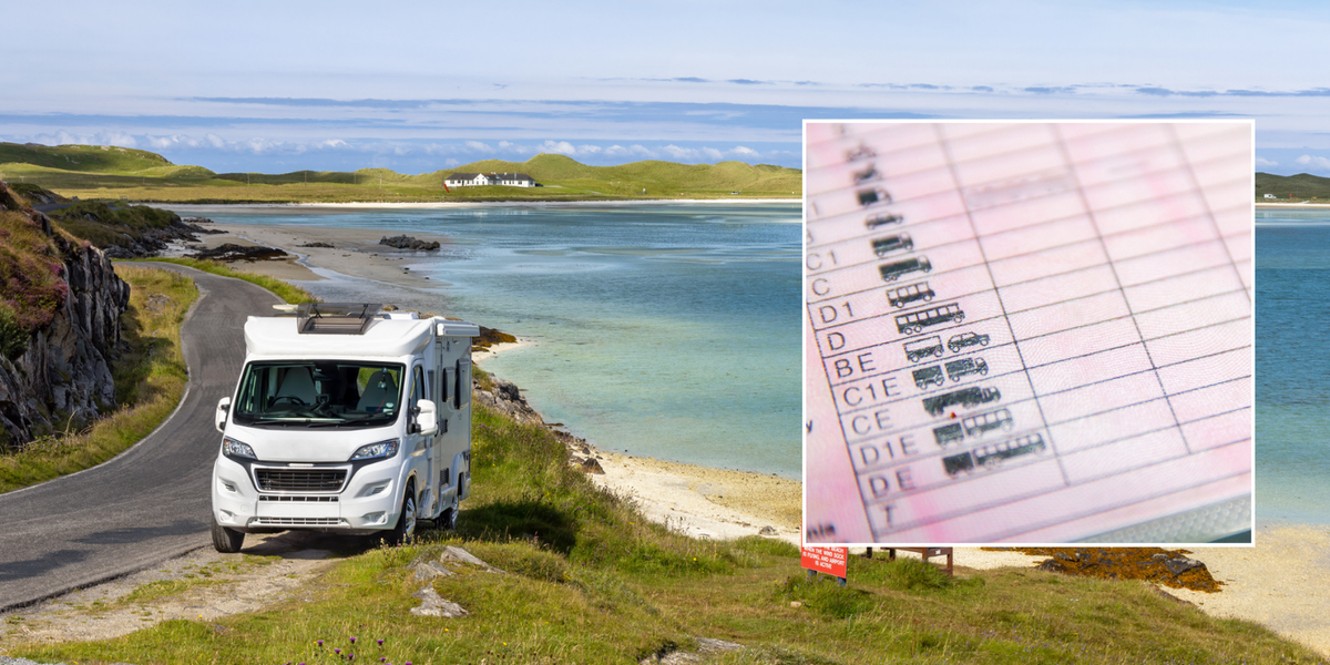 NextImg:Motorhome owners risk driving ban and £2,500 fines for 'common' driving licence failings this summer