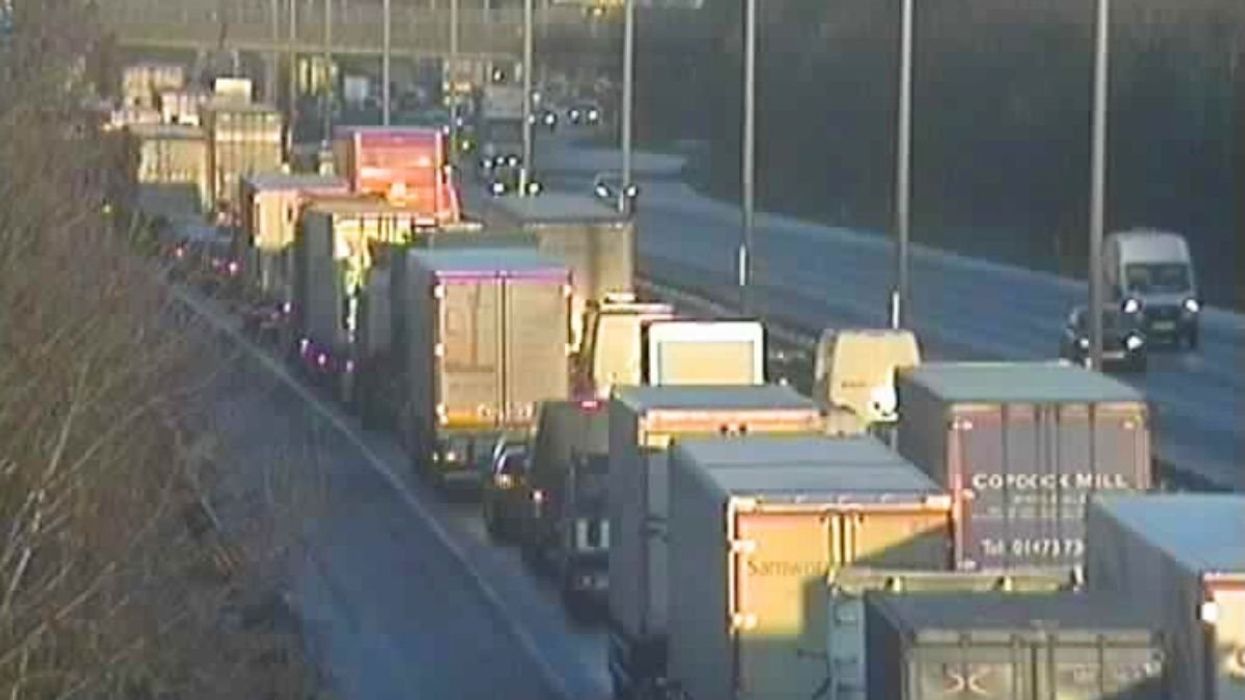 Motorists are dealing with multiple accidents in the East Midlands this morning