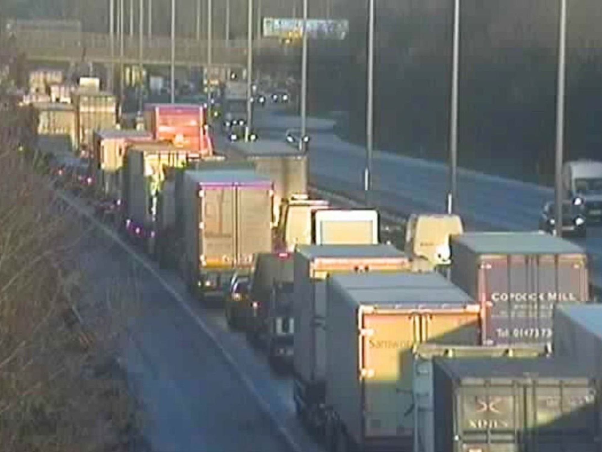 Motorists are dealing with multiple accidents in the East Midlands this morning