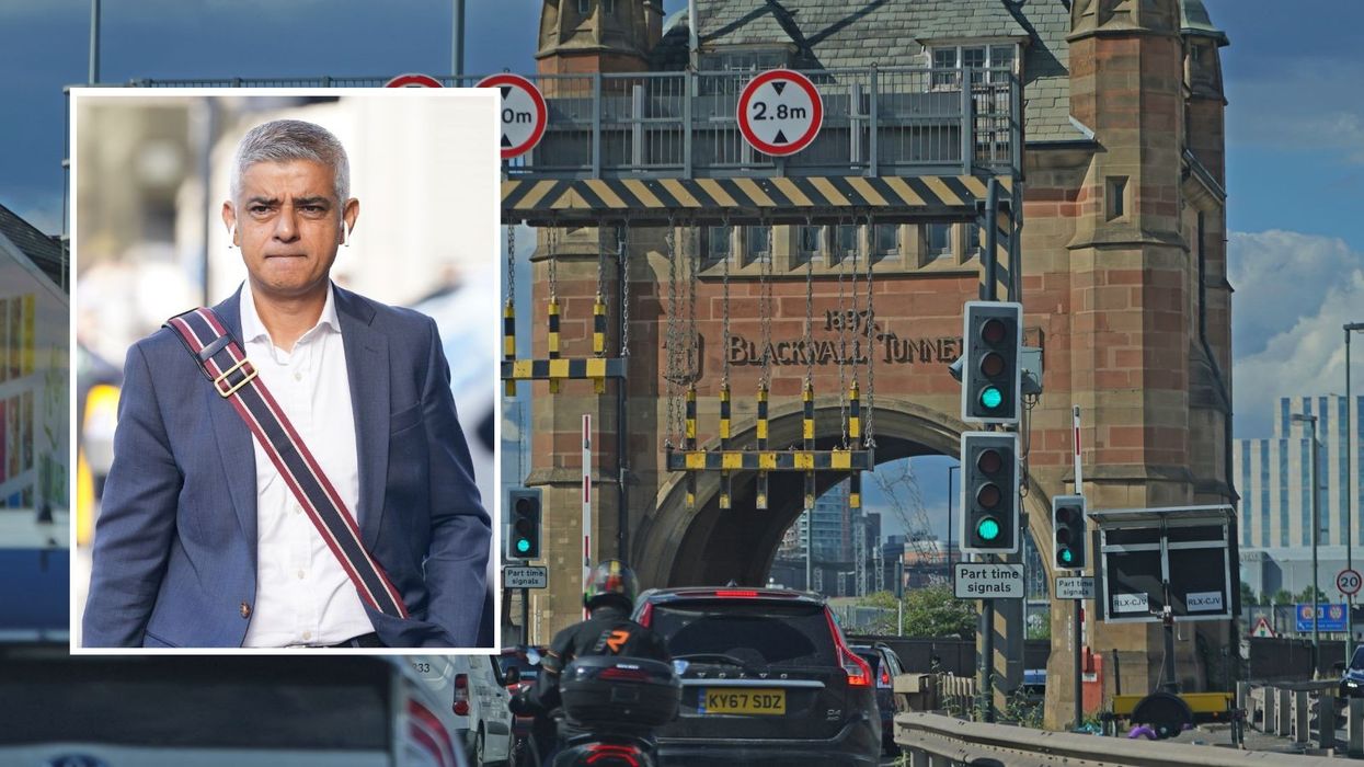 Sadiq Khan RIP OFF EXPOSED: Drivers face £4 toll charge for Blackwall and Silvertown tunnels – draft TFL sign shows