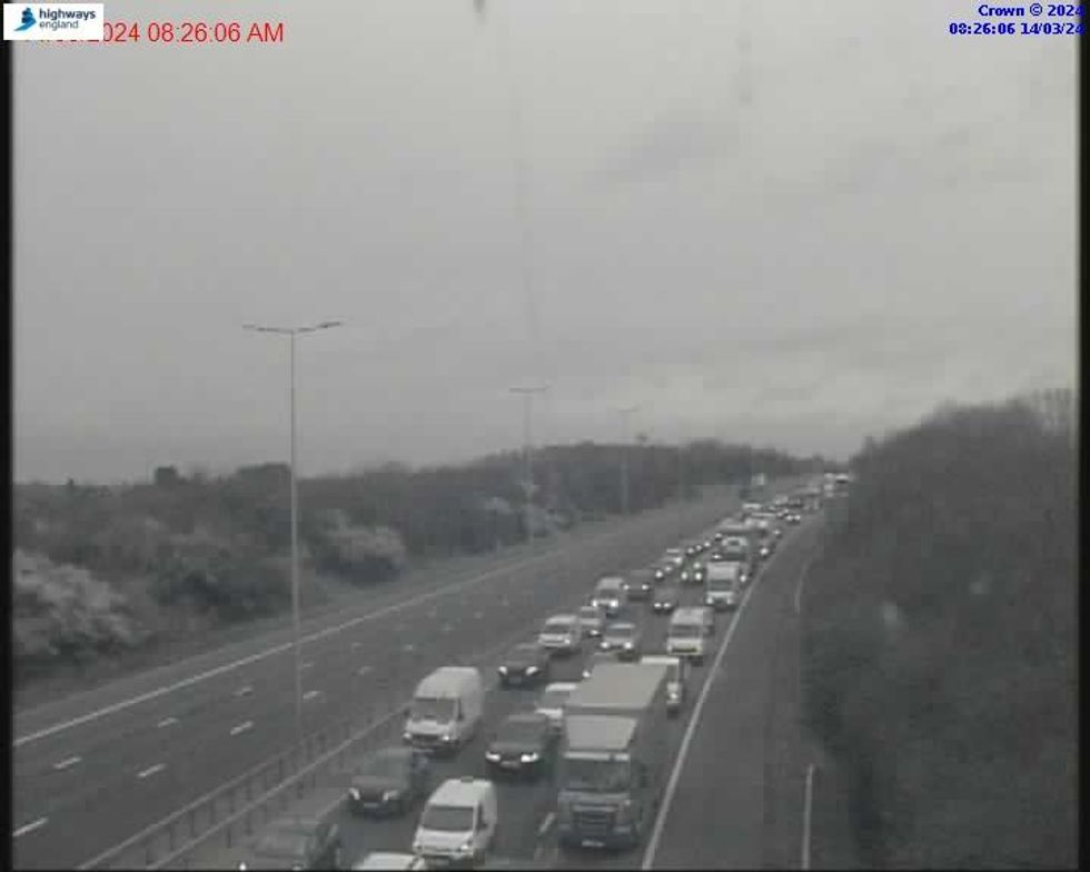 Motorists face long delays on the M5 this\u200b morning