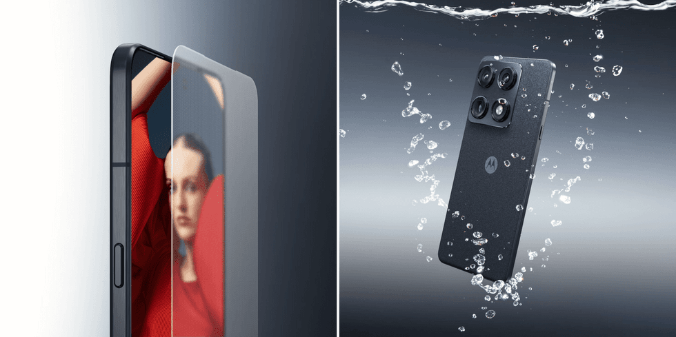 Motorola Signature in water