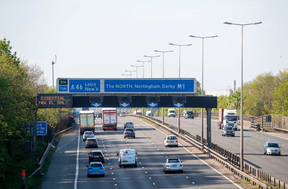 Motorway in England