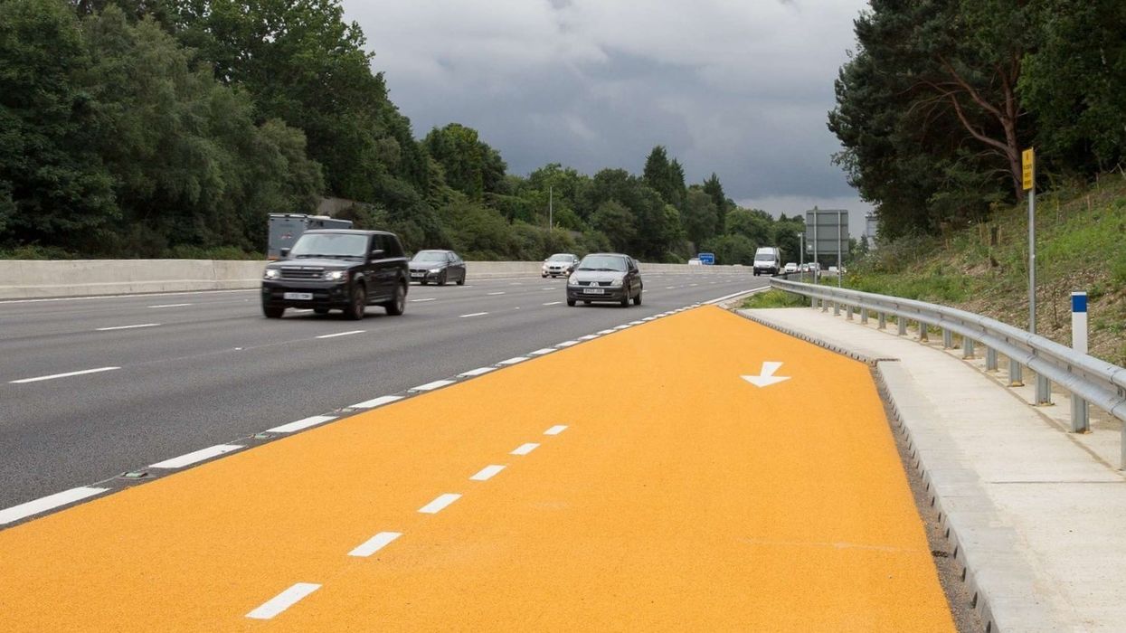 Motorway refuge area