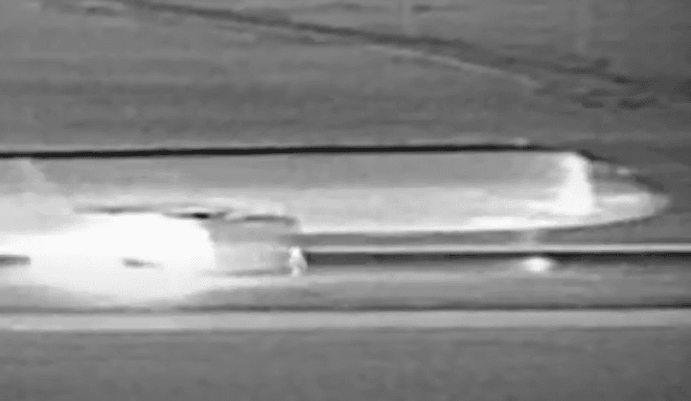 Mott being struck by aircraft at Denver Airport
