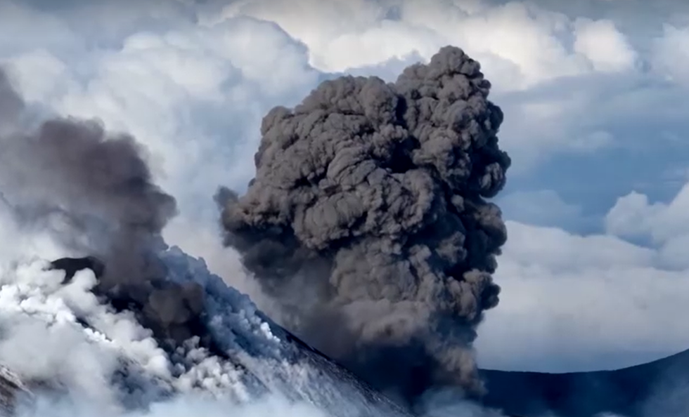 Mount Etna eruption
