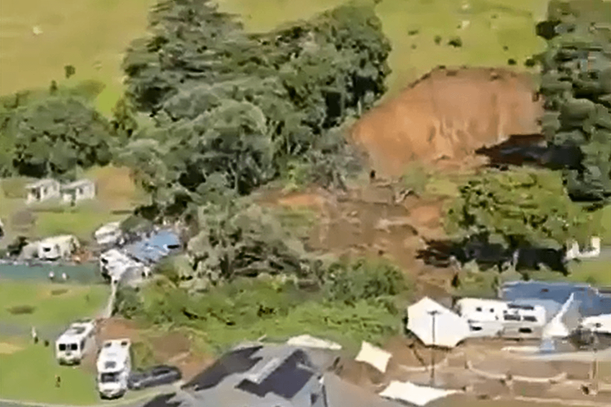 Mount Maunganui landslide