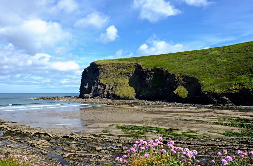 Mountains at Crackington Haven