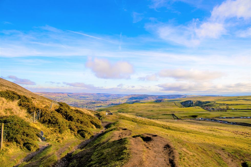 Mountains in Yorkshire