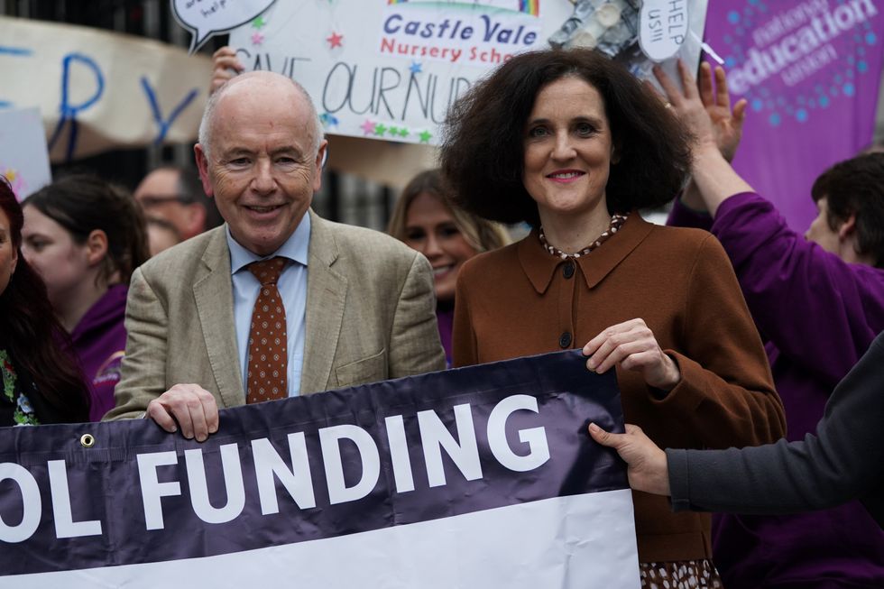 MP Theresa Villiers and MP Jack Dromey