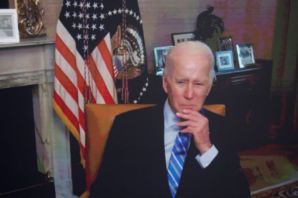 Mr BIden, 79, contracted Covid this month