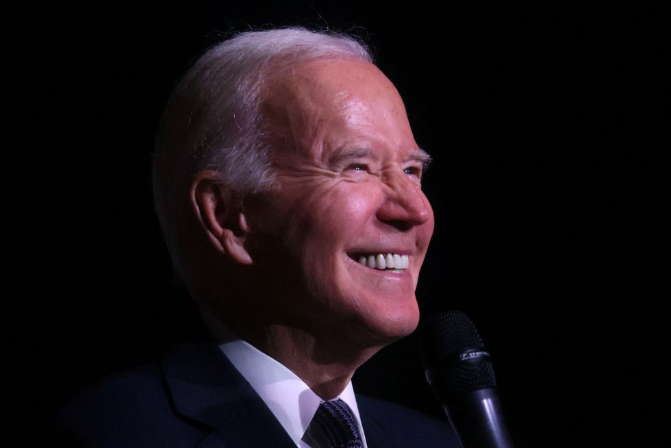 Mr Biden made the mistake during a speech at a Democrat campaign event in Pennsylvania