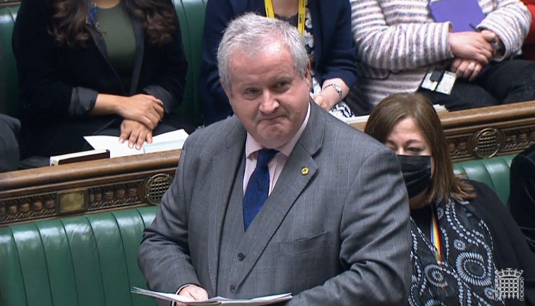 Mr Blackford said he wouldn't be seeking the Prime Minister's permission for another referendum