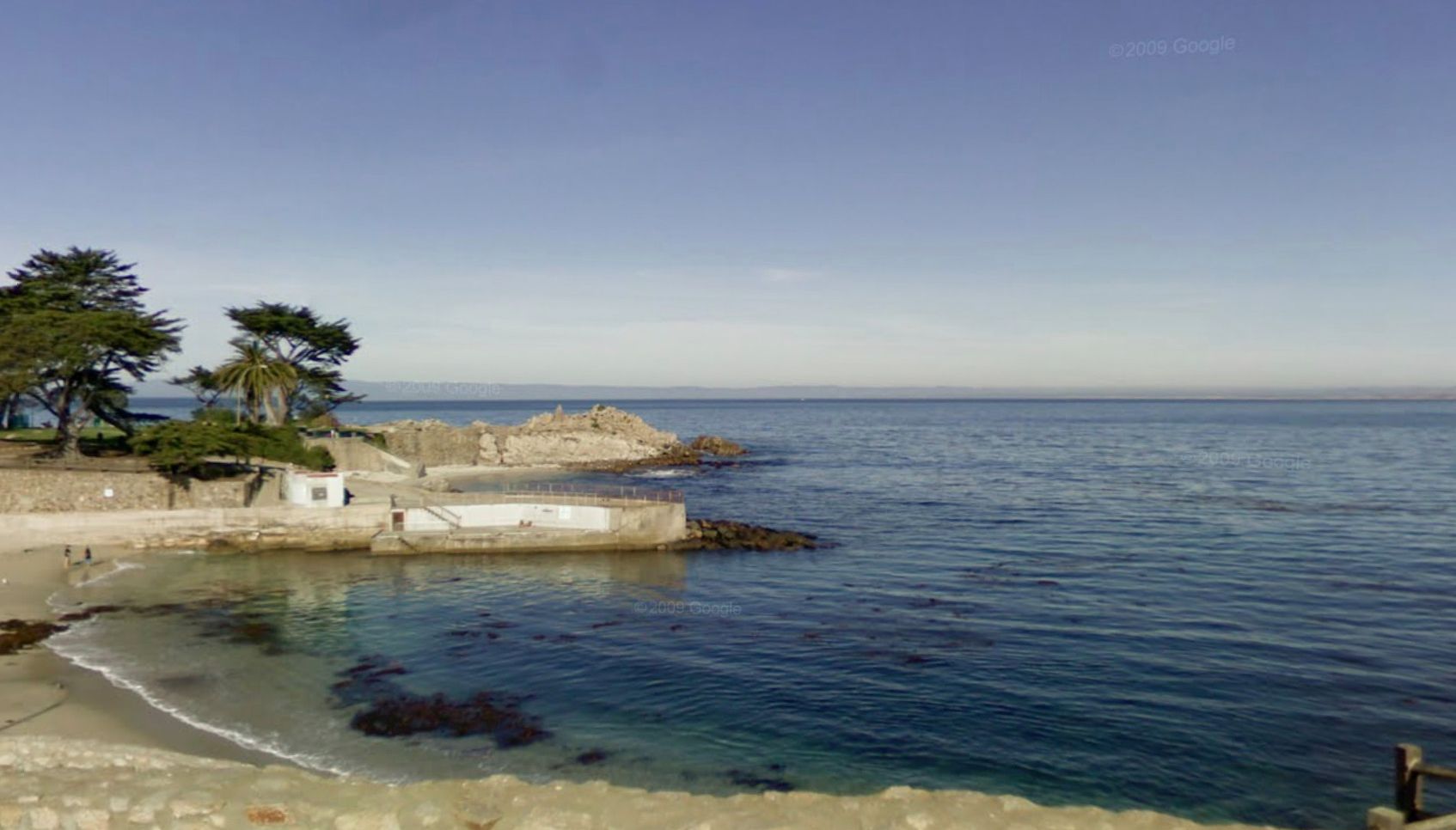 Mr Bruemmer sustained a shark bite while swimming at Lover's Point Beach in Monterey, California