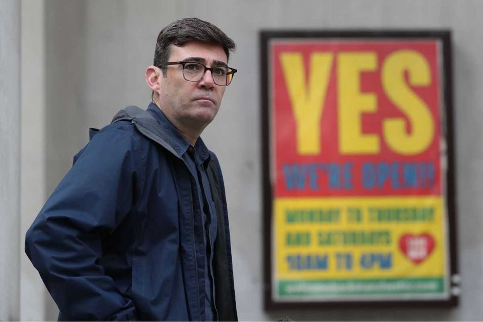 Mr Burnham was anointed u201cKing of the Northu201d and then that he took the bold step to openly criticise Boris Johnsonu2019s Government outside Manchester Central Library
