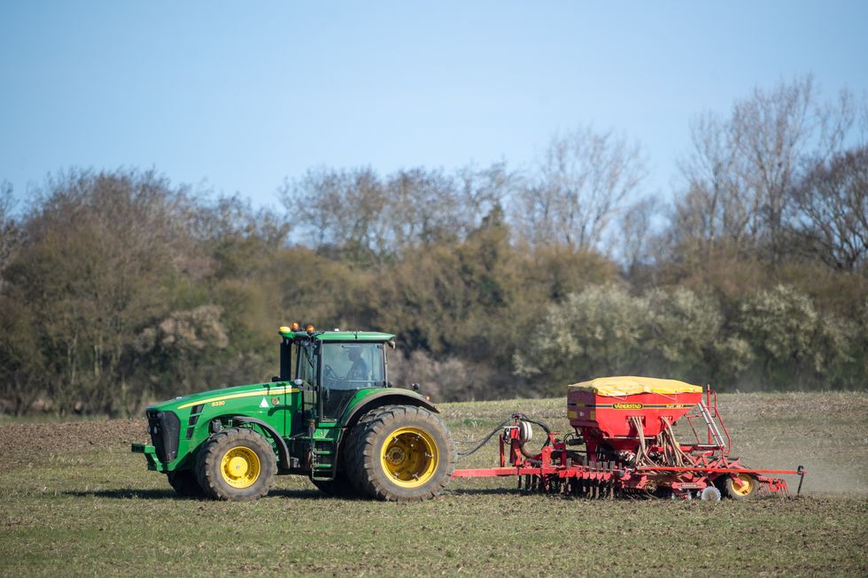 Mr Clarkson says farmers are already deciding to fallow their fields next year