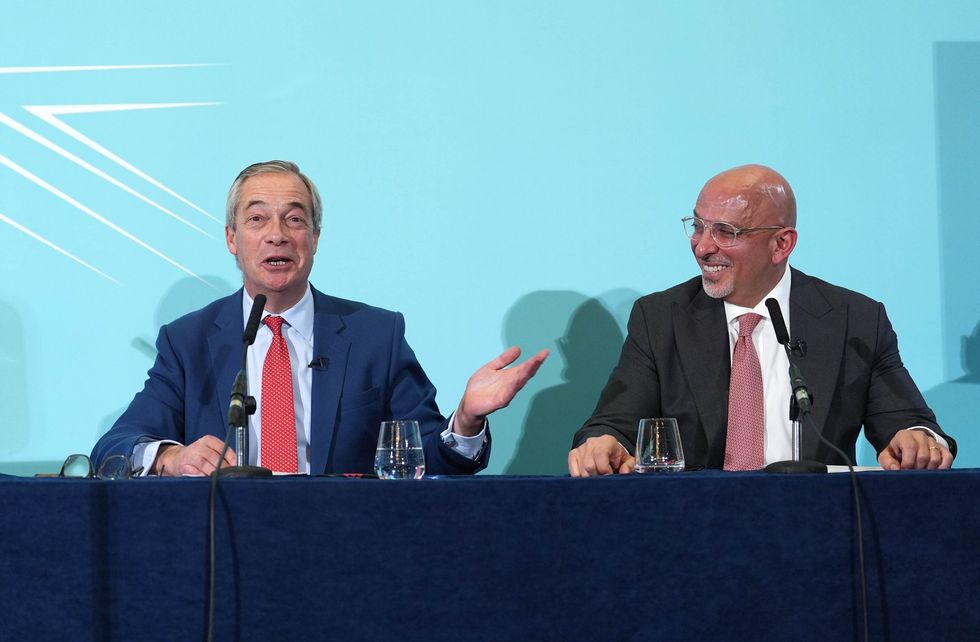 Mr Farage, who suggested Reform UK is looking to give Mr Zahawi a top job, also claimed Reform UK has turned down ex-Tories who were looking to defect