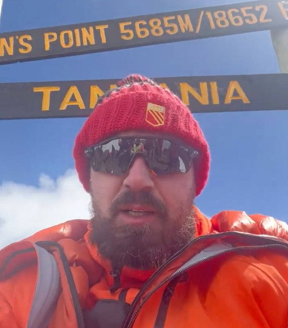 Mr Hibbert said he launched the mission because he wanted to \u201cmove mountains\u201d for disabled people