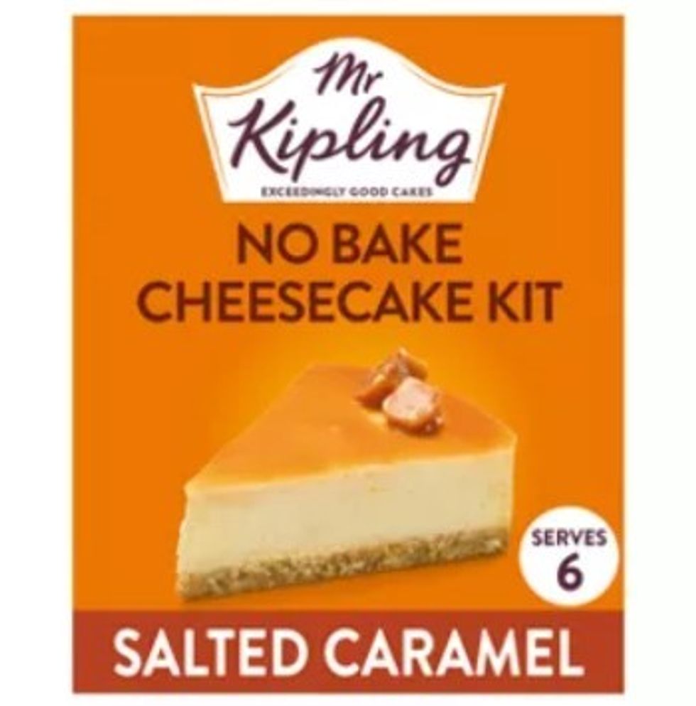 Mr Kipling Salted Caramel No Bake Cheesecake Kit