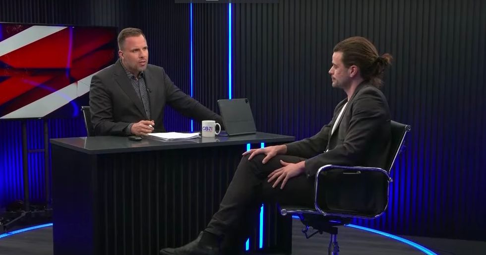 Mr Marshall speaking to Dan Wootton