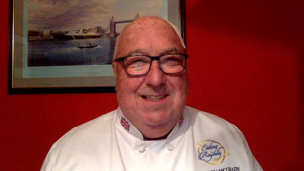 Mr McGrady said the Queen loved \%22chocolate desserts\%22