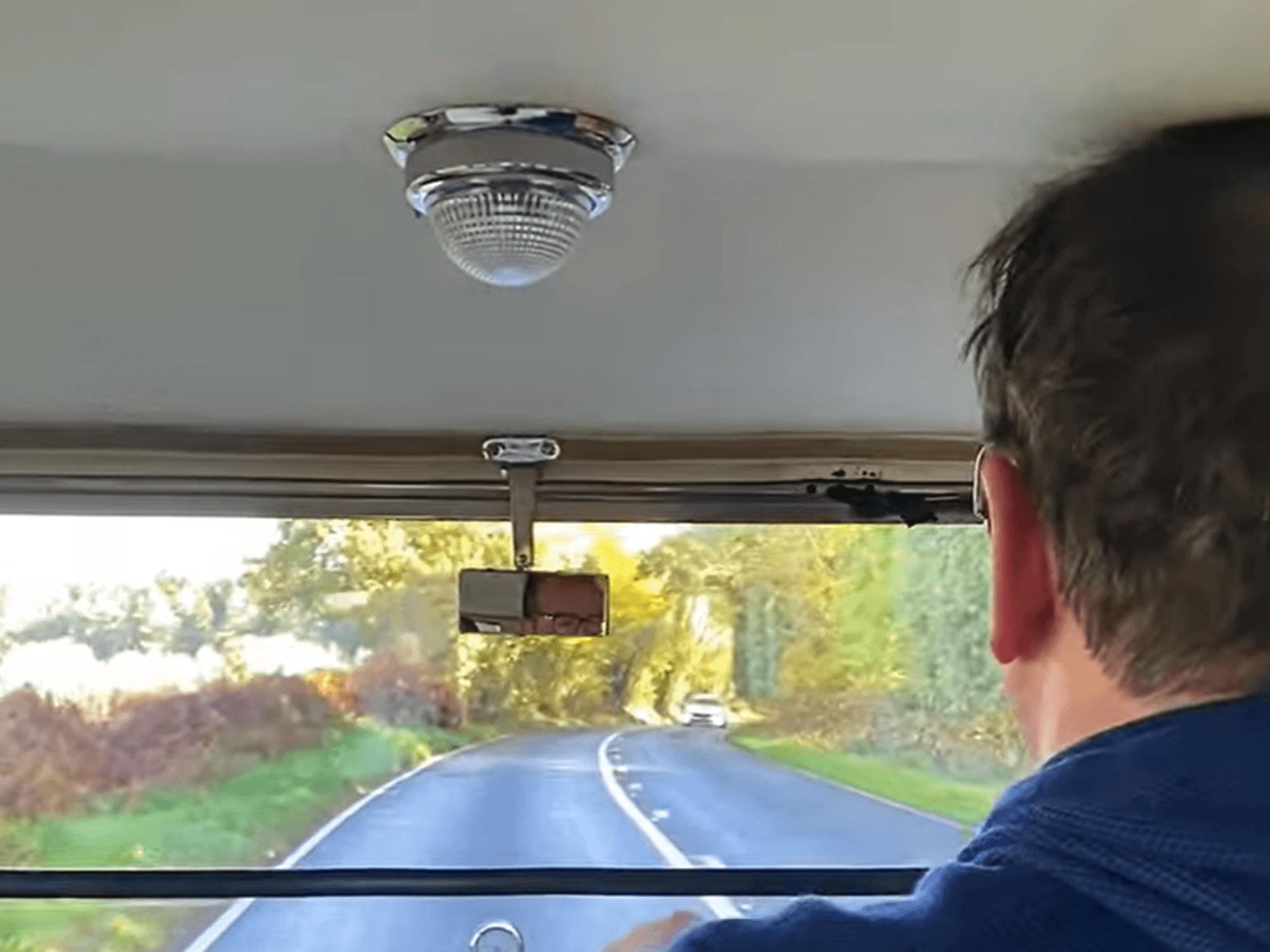 Mr Messenger behind the wheel\u200b