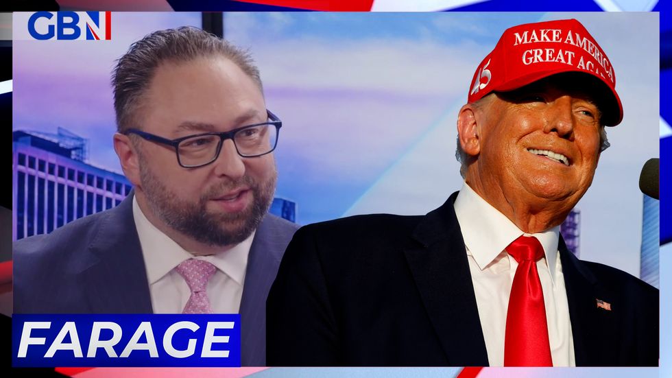 Mr Miller was speaking exclusively to Nigel Farage in New York