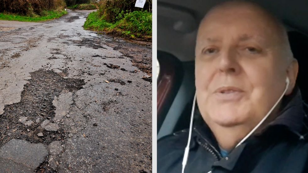 Mr Pothole discusses the issues with Britain's roads