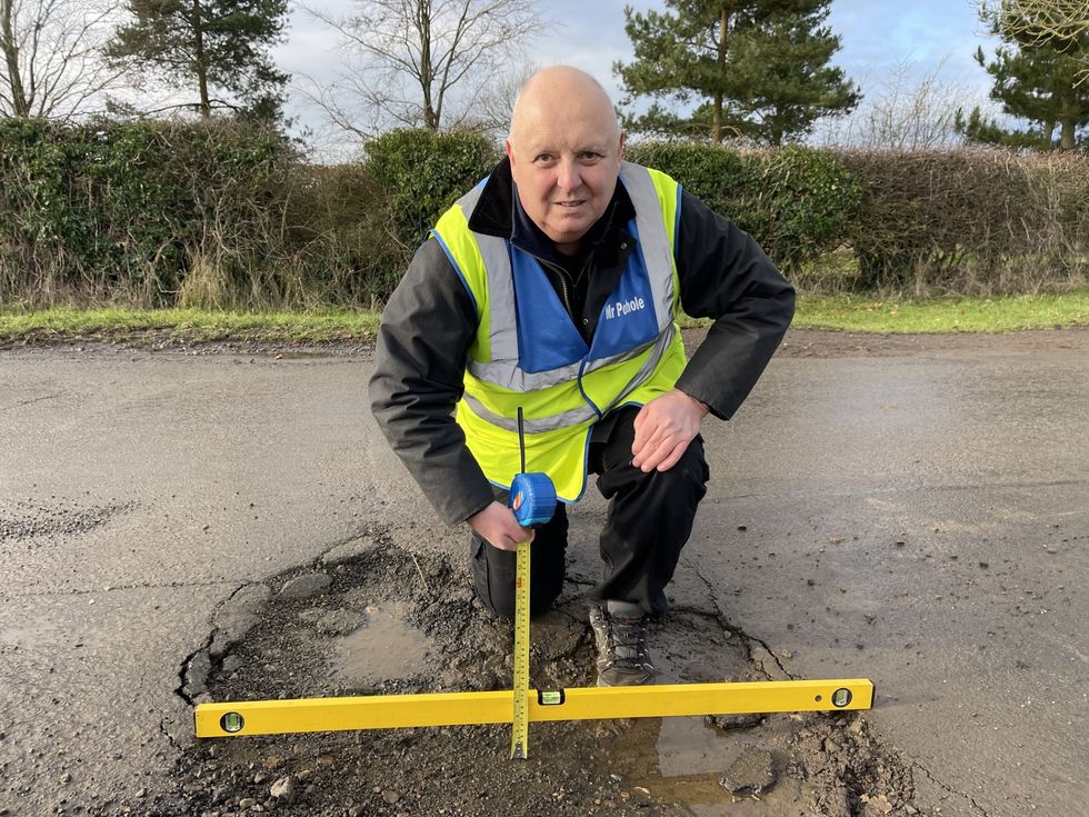 Mr Pothole