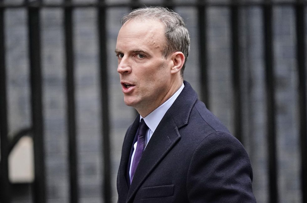 Mr Raab said he remains \u201ccommitted\u201d to \u201cserving this Government with integrity and professionalism\u201d