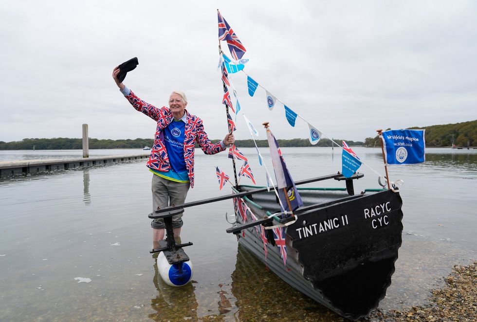 Mr Stanley said his motivations are his enjoyment of being on the water and meeting people
